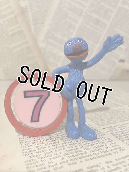 画像1: SESAME STREET/PVC Figure(Grover/No.7) (1)