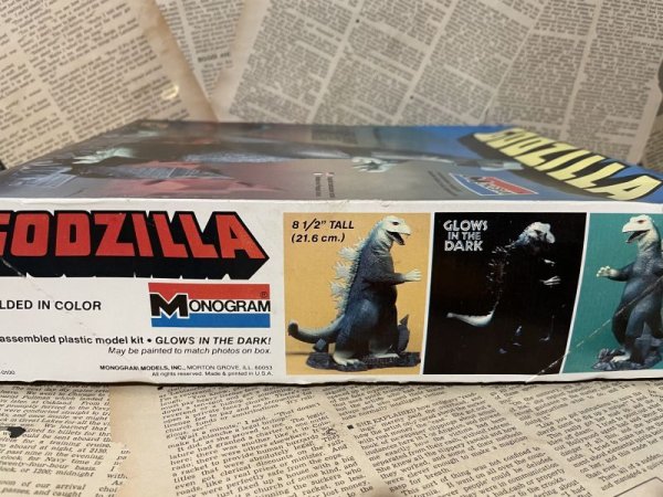 画像2: Godzilla/Plastic Model Kit(70s/Monogram/MIB) MT-268 (2)