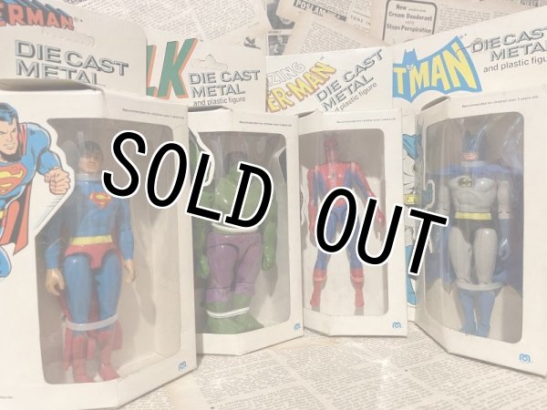 画像18: Super Heroes/Die Cast Figure set(70s/mego/MIB) (18)