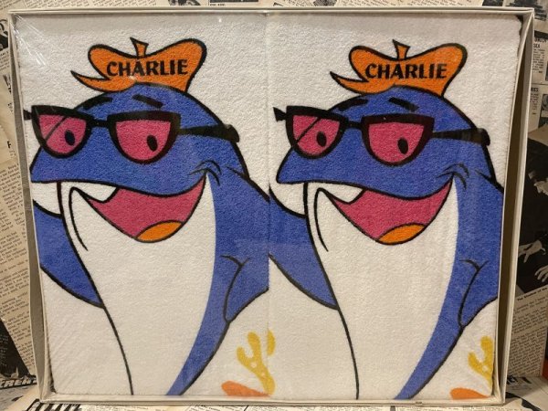 画像1: Charlie the Tuna/Towel Set(70s) (1)