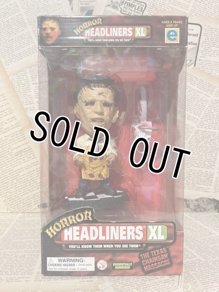 画像1: Horror Headliners XL/Figure(Leatherface/MIB) (1)