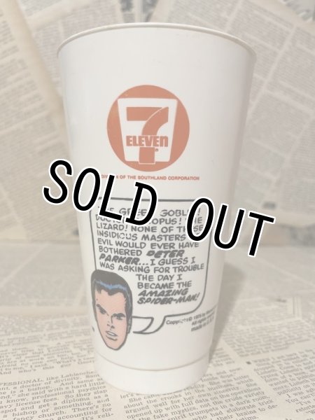 画像3: Marvel 7-11 Slurpee Cup(1975/Spider-Man) MA-046 (3)