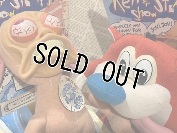 画像4: Ren&Stimpy/Squeeze Plush set(90s/with box) NC-016 (4)