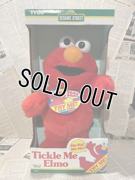 画像1: SESAME STREET/Tickle Me Elmo Plush(MIB) (1)