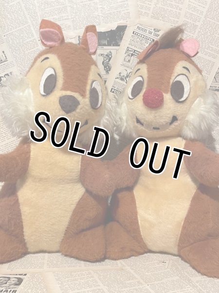 画像1: Chip & Dale/Plush set(70s/38cm) (1)