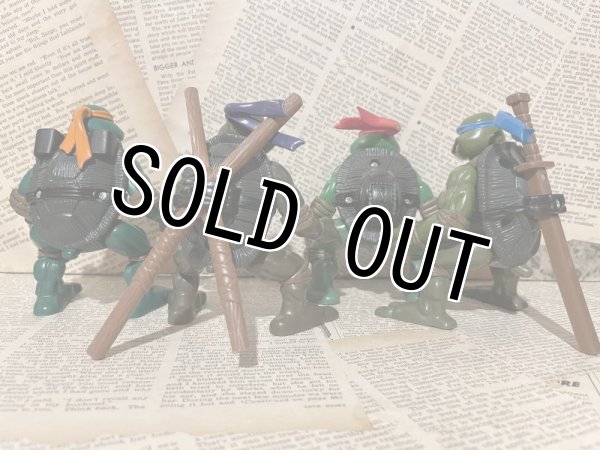 画像3: TMNT/Action Figure(2004/Ninja Action Turtles set/Loose) TM-091 (3)