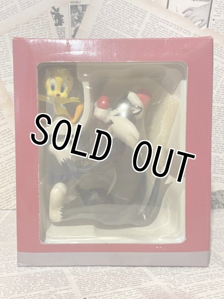 画像1: Tweety & Sylvester Cat/Statue(2000/with box) (1)