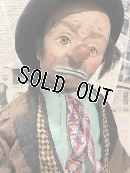 画像2:  Emmett Kelly Clown Doll(50s) (2)