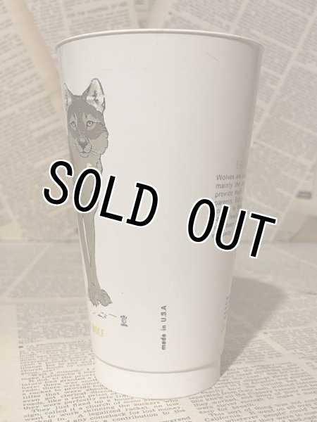 画像2: Save a Living Thing 7-11 Slurpee Cup(1974/Eastern Timber Wolf) (2)