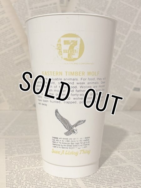 画像3: Save a Living Thing 7-11 Slurpee Cup(1974/Eastern Timber Wolf) (3)
