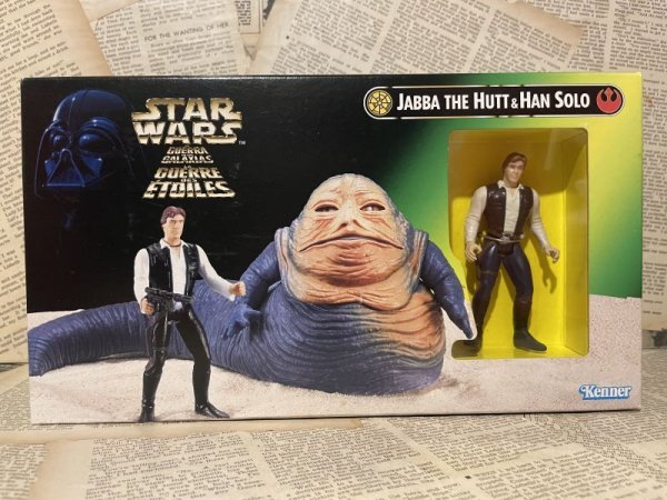 画像1: Star Wars/Action Figure(Jabba the Hutt and Han Solo/MIB) SW-049 (1)