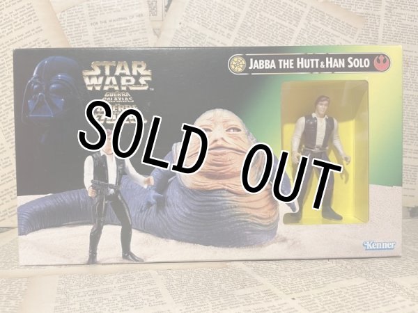 画像1: Star Wars/Action Figure(Jabba the Hutt and Han Solo/MIB) SW-049 (1)