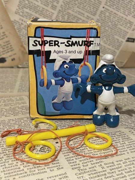 画像1: Super Smurf/PVC Figure(80s) SM-022 (1)