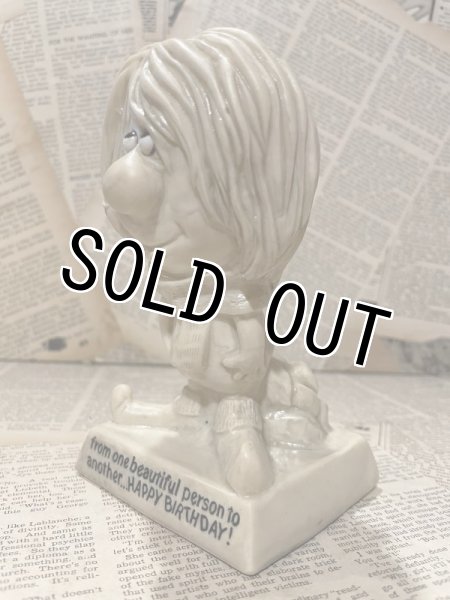 画像2: Vintage Figurine Message Statue(70s/013) (2)