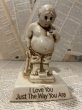 画像1: Vintage Figurine Message Statue(70s/012) (1)