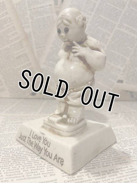 画像2: Vintage Figurine Message Statue(70s/012) (2)