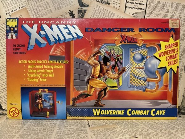 画像1: X-Men/Playset(Wolverine Combat Cave/with box) (1)
