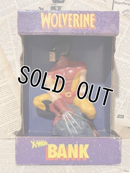 画像1: X-Men/Wolverine Coin Bank(90s/MIB) MA-444 (1)