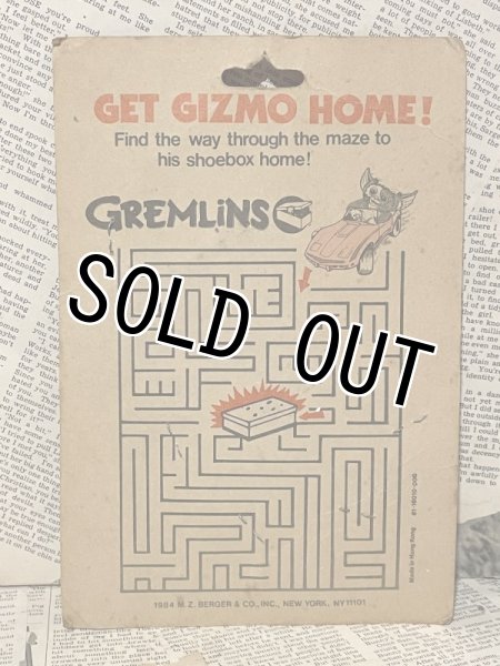 画像3: Gremlins/Stick-On Clock(80s/with card) (3)