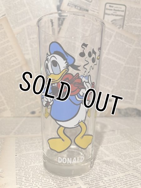 画像1: Donald Duck/Glass(70s/Pepsi) GL-008 (1)