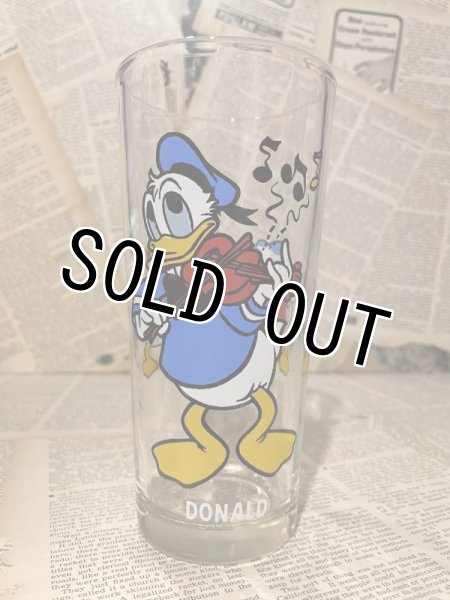 画像1: Donald Duck/Glass(70s/Pepsi) GL-008 (1)