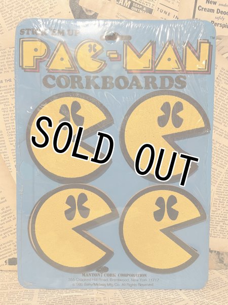 画像1: Pac-Man/Corkboards set(80s/MIP) (1)