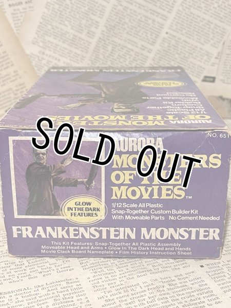 画像3: Frankenstein Monster/Plastic Model Kit(1975/Aurora) MT-021 (3)