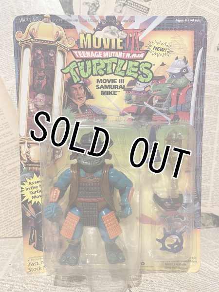 画像1: TMNT/Action Figure(Movie III Mike/with card) (1)