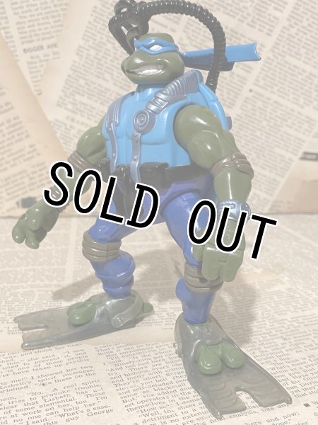 画像2: TMNT/Action Figure(2004/Deep Divin' Leonardo/Loose) (2)
