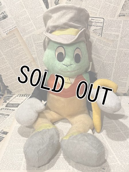 画像1: Jiminy Cricket/Plush(70s/55cm) DI-245 (1)