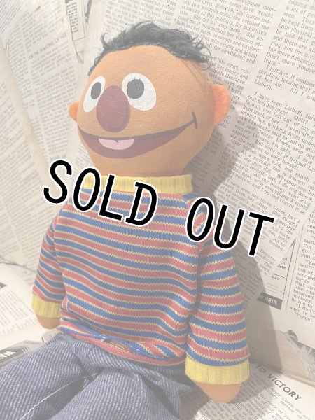 画像2: Sesame Street/Plush(70s/Ernie/35cm) (2)
