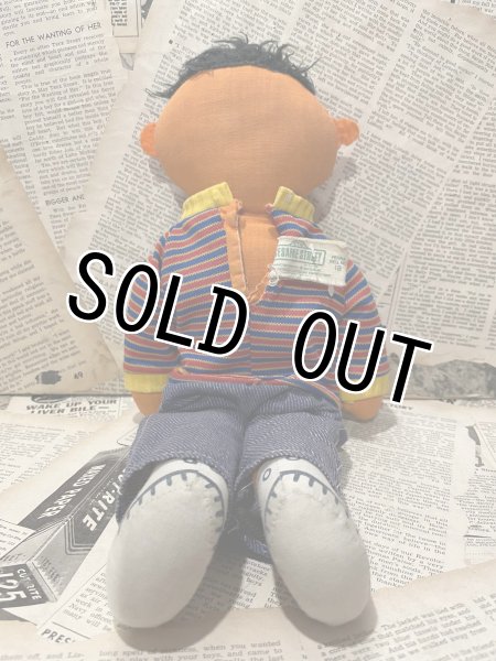 画像3: Sesame Street/Plush(70s/Ernie/35cm) (3)