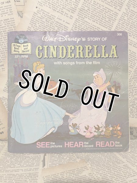 画像1: Cinderella/Book & Record(60s) (1)