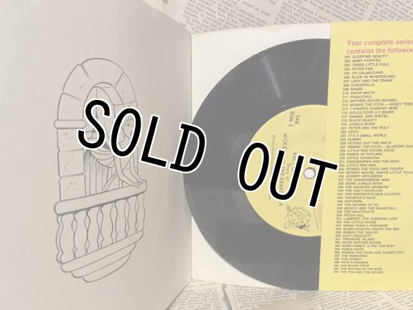 画像2: Mickey and the Beanstalk/Book & Record(70s) RE-003 (2)