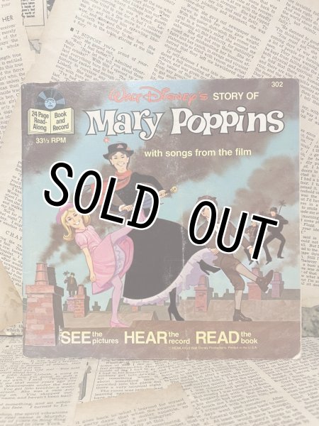 画像1: Mary Poppins/Book & Record(60s) RE-004 (1)