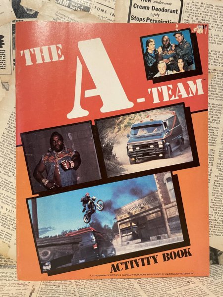 画像1: The A-Team/Activity Book(80s) BK-129 (1)
