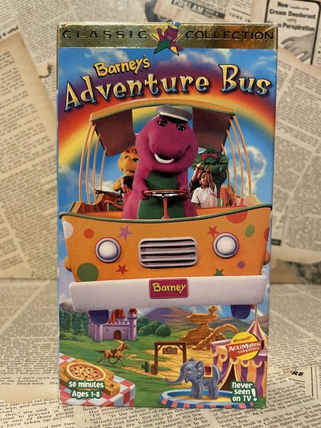 画像1: VHS Tape(Barney's Adventure Bus) (1)