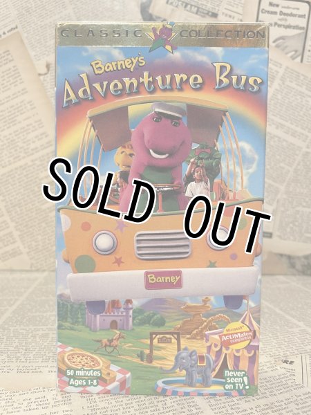 画像1: VHS Tape(Barney's Adventure Bus) (1)