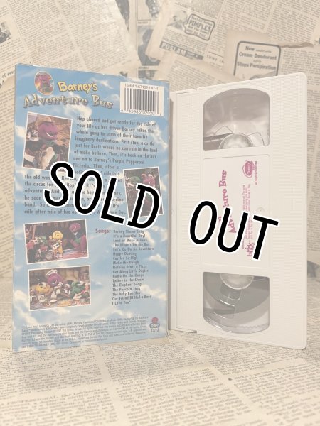 画像2: VHS Tape(Barney's Adventure Bus) (2)