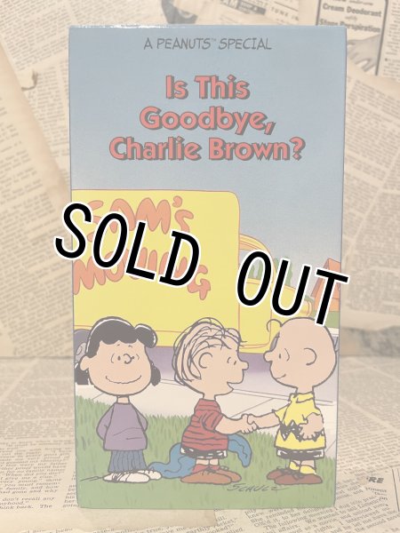 画像1: VHS Tape(Peanuts/Is This Goodbye, Charlie Brown?) (1)