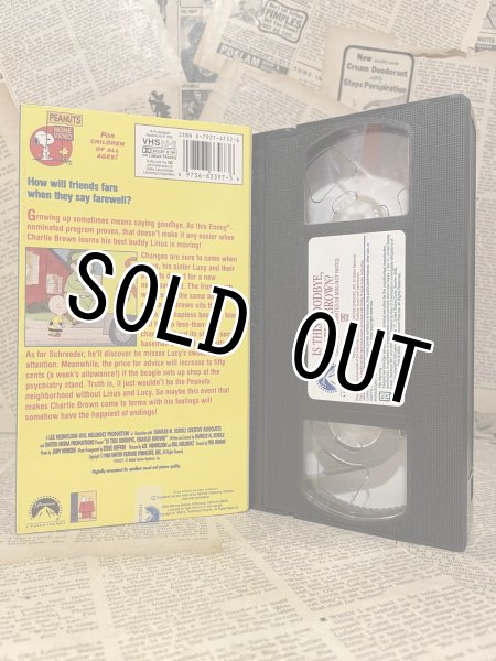 画像2: VHS Tape(Peanuts/Is This Goodbye, Charlie Brown?) (2)