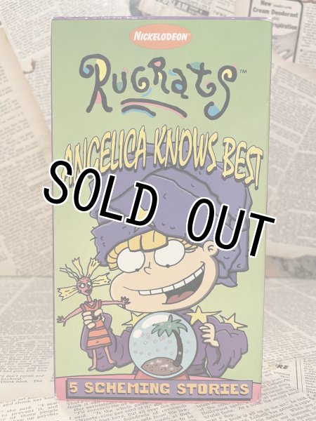 画像1: VHS Tape(Rugrats/Angelica Knows Best) (1)