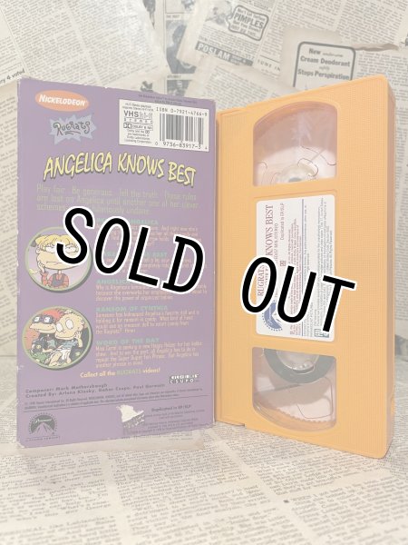 画像2: VHS Tape(Rugrats/Angelica Knows Best) (2)