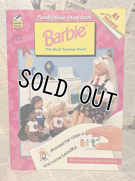画像1: Barbie/Sticker Story Book(90s) (1)
