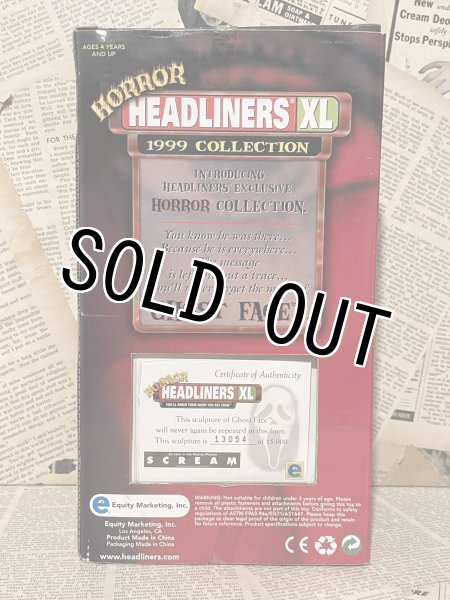 画像3: Horror Headliners XL/Figure(Ghost Face/MIB) (3)