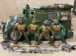 画像1: TMNT/Action Figure set(2002/Turtles & Battle Shell/Loose) (1)