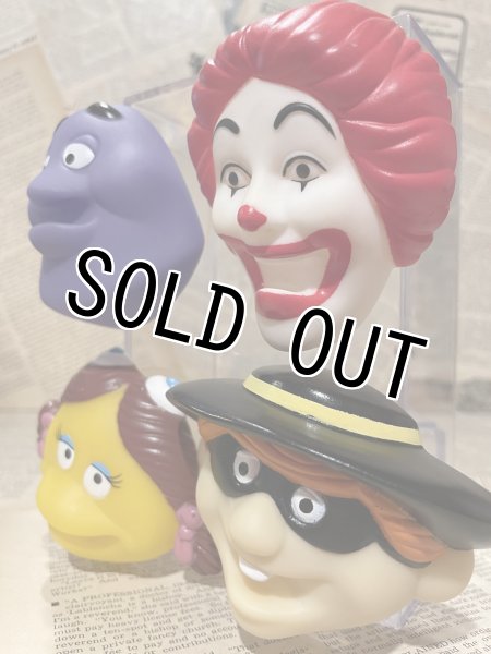 画像2: McDonald's/Face Grippers Meal Toy set(90s) (2)