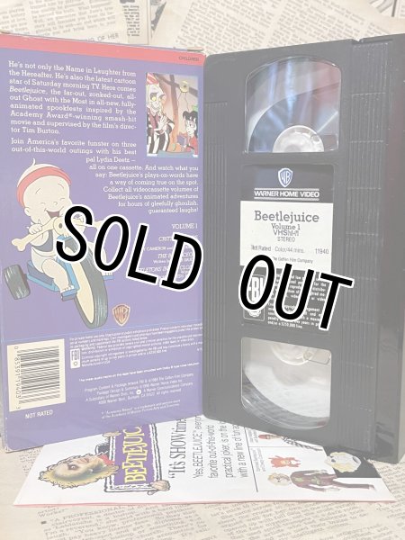 画像2: VHS Tape(Beetlejuice/A) (2)