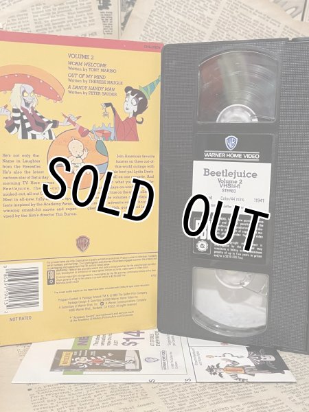 画像2: VHS Tape(Beetlejuice/B) (2)