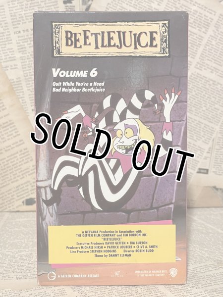 画像1: VHS Tape(Beetlejuice/Vol.6) VT-002 (1)